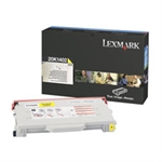 Lexmark 20K1402 toner cartridge geel hoge capaciteit (origineel)